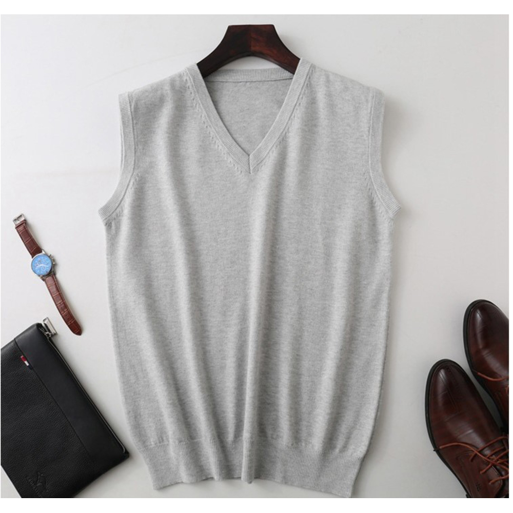 ニット ベスト メンズ Vネック 通販 ニットベスト チョッキ ウールベスト レイヤード 重ね着 ウール ポリエステル 春 秋 ノースリーブ 暖かい あたたかい ニット |  | 02