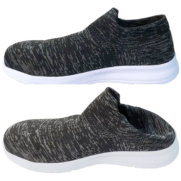 作業靴 安全靴 紐なし 通販 YETIAN Y7210 イエテン スリッポン ワークシューズ 安全スニーカー 軽量 屈曲 ニット素材 大工 土建 作業 セーフティシューズ 作業靴 |  | 09