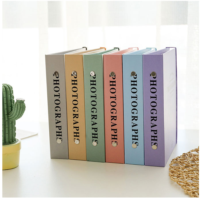 instax フォトアルバム 通販フォトアルバム チェキ リング式 ゴム