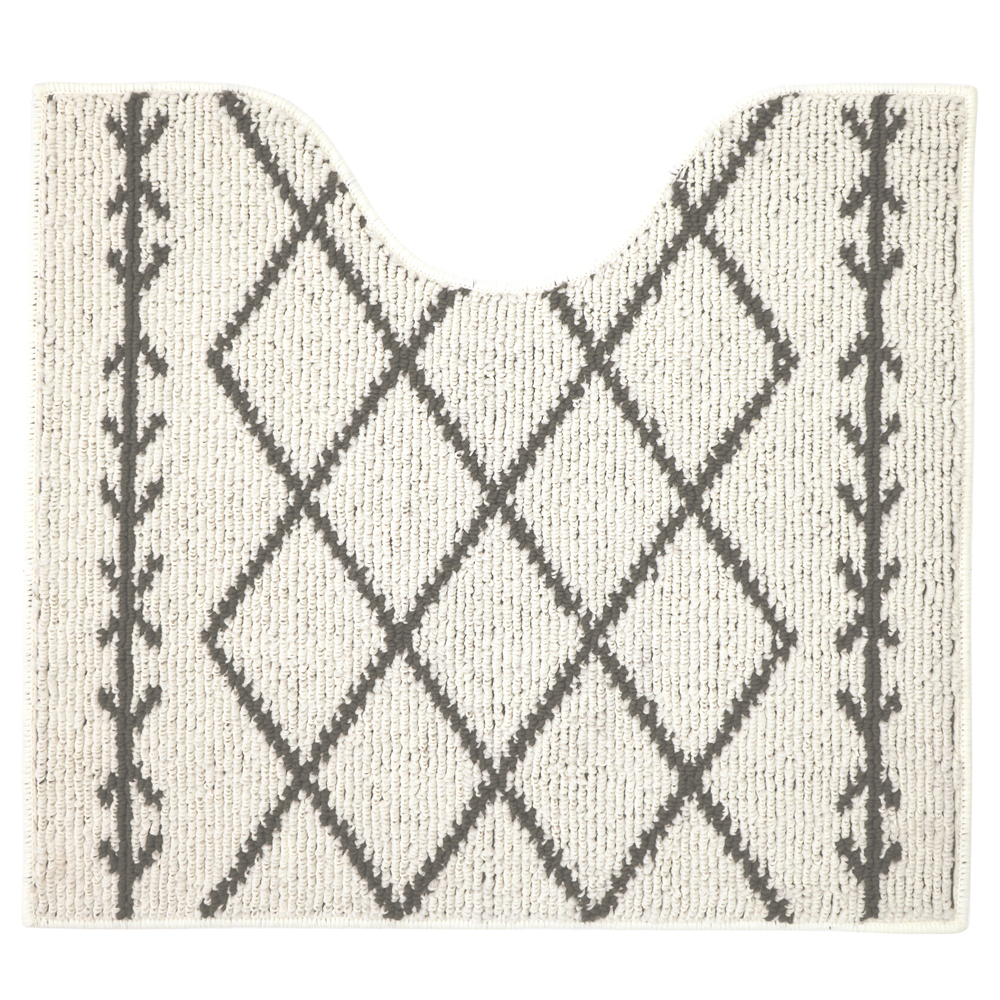 トイレマット 通販トイレマット おしゃれ 花柄 洗える 滑りにくい 洗濯可 引越祝い 新生活 一人暮らし プレゼント ギフト かわいい カジュアル トイレマット |  | 06