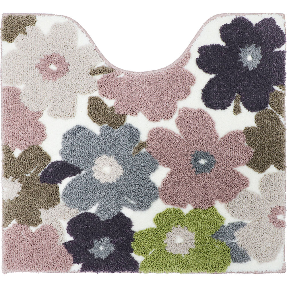 トイレマット 通販トイレマット おしゃれ 花柄 洗える 滑りにくい 洗濯可 引越祝い 新生活 一人暮らし プレゼント ギフト かわいい カジュアル トイレマット |  | 12