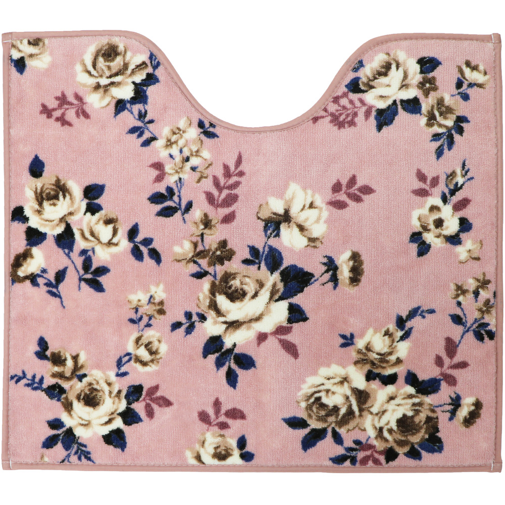 トイレマット 通販トイレマット おしゃれ 花柄 洗える 滑りにくい 洗濯可 引越祝い 新生活 一人暮らし プレゼント ギフト かわいい カジュアル トイレマット |  | 14