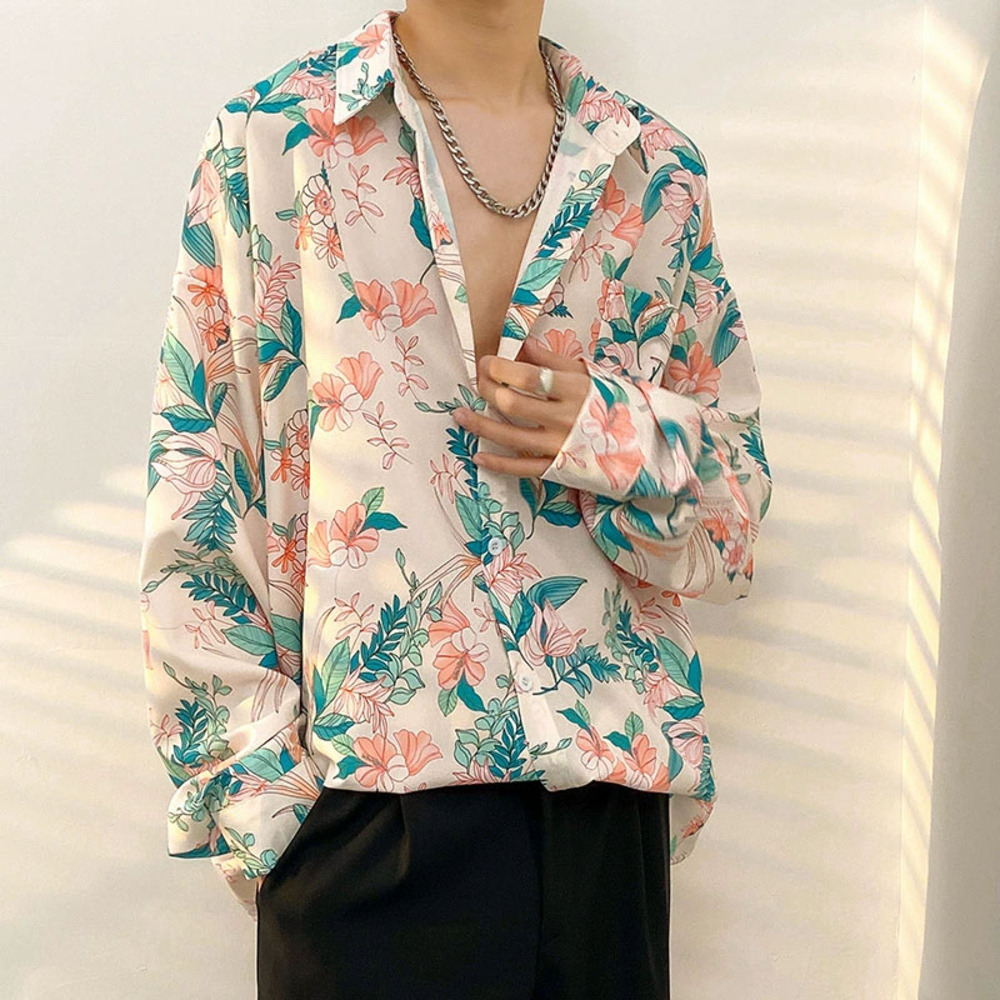 長袖 アロハシャツ メンズ 通販 長袖シャツ ハワイアンシャツ 開襟シャツ 柄シャツ カジュアルシャツ シャツブラウス 総柄シャツ 花柄シャツ 長袖 |  | 06