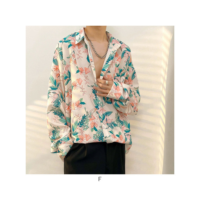 長袖 アロハシャツ メンズ 通販 長袖シャツ ハワイアンシャツ 開襟シャツ 柄シャツ カジュアルシャツ シャツブラウス 総柄シャツ 花柄シャツ 長袖 |  | 19