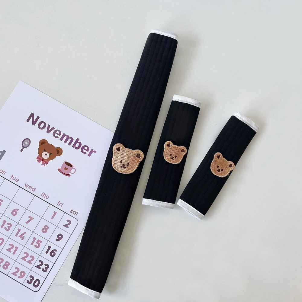 ベビーカー 肩 ベルト カバー 通販 ベルトカバー よだれカバー バンパーバーカバー ベビーカー用 バーカバー 3点セット フロントバー セーフティーバー | BACKYARD FAMILY | 01