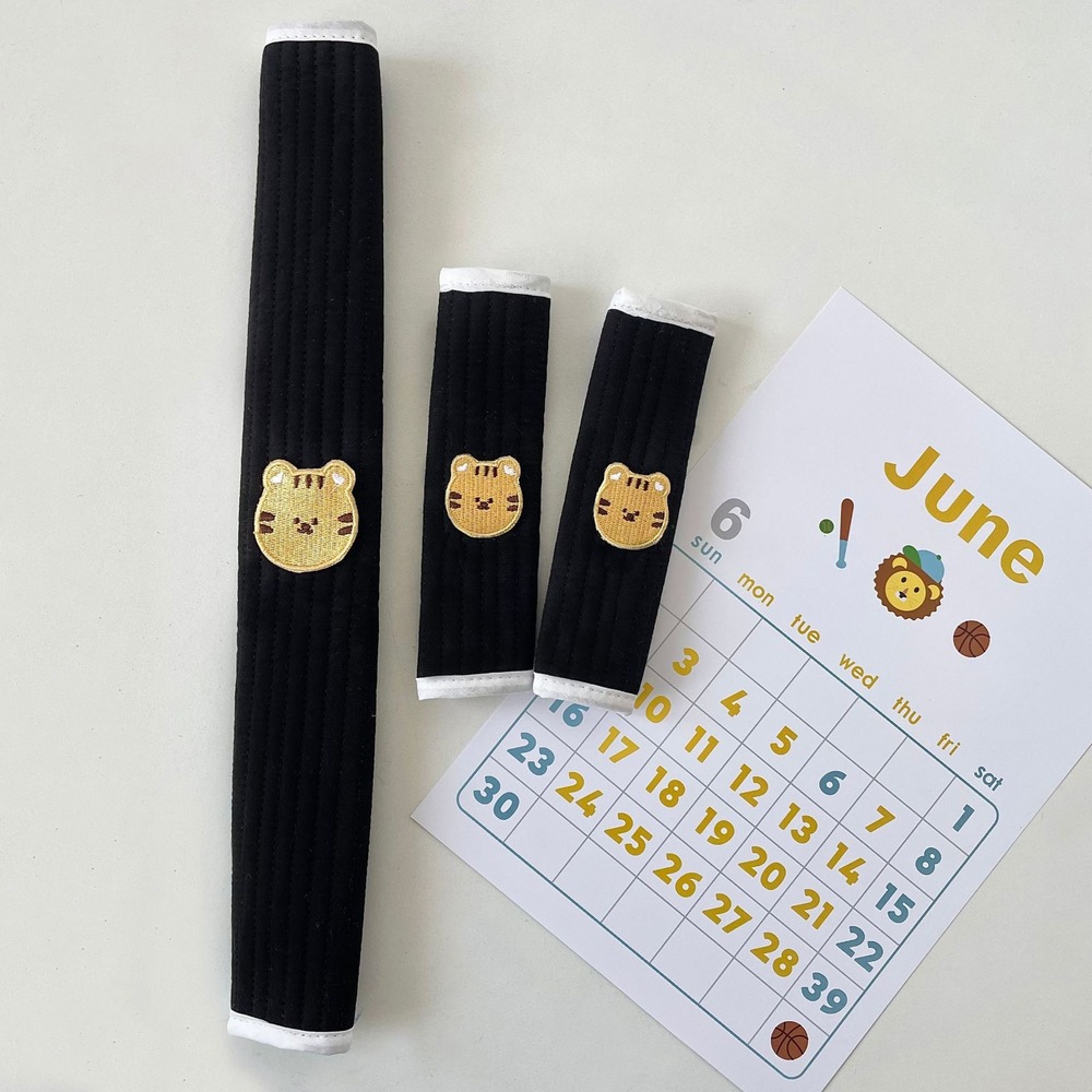 ベビーカー 肩 ベルト カバー 通販 ベルトカバー よだれカバー バンパーバーカバー ベビーカー用 バーカバー 3点セット フロントバー セーフティーバー | BACKYARD FAMILY | 03