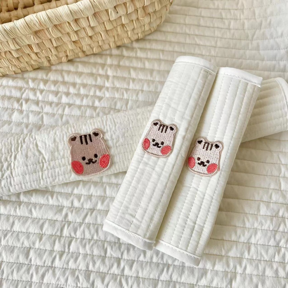 ベビーカー 肩 ベルト カバー 通販 ベルトカバー よだれカバー バンパーバーカバー ベビーカー用 バーカバー 3点セット フロントバー セーフティーバー | BACKYARD FAMILY | 08