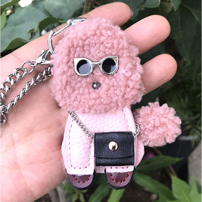 バッグチャーム プードル 通販 キーホルダー キーリング キーチャーム 犬 いぬ バッグ チャーム 鍵 かわいい おしゃれ レディース ドッグ dog イヌ |  | 11