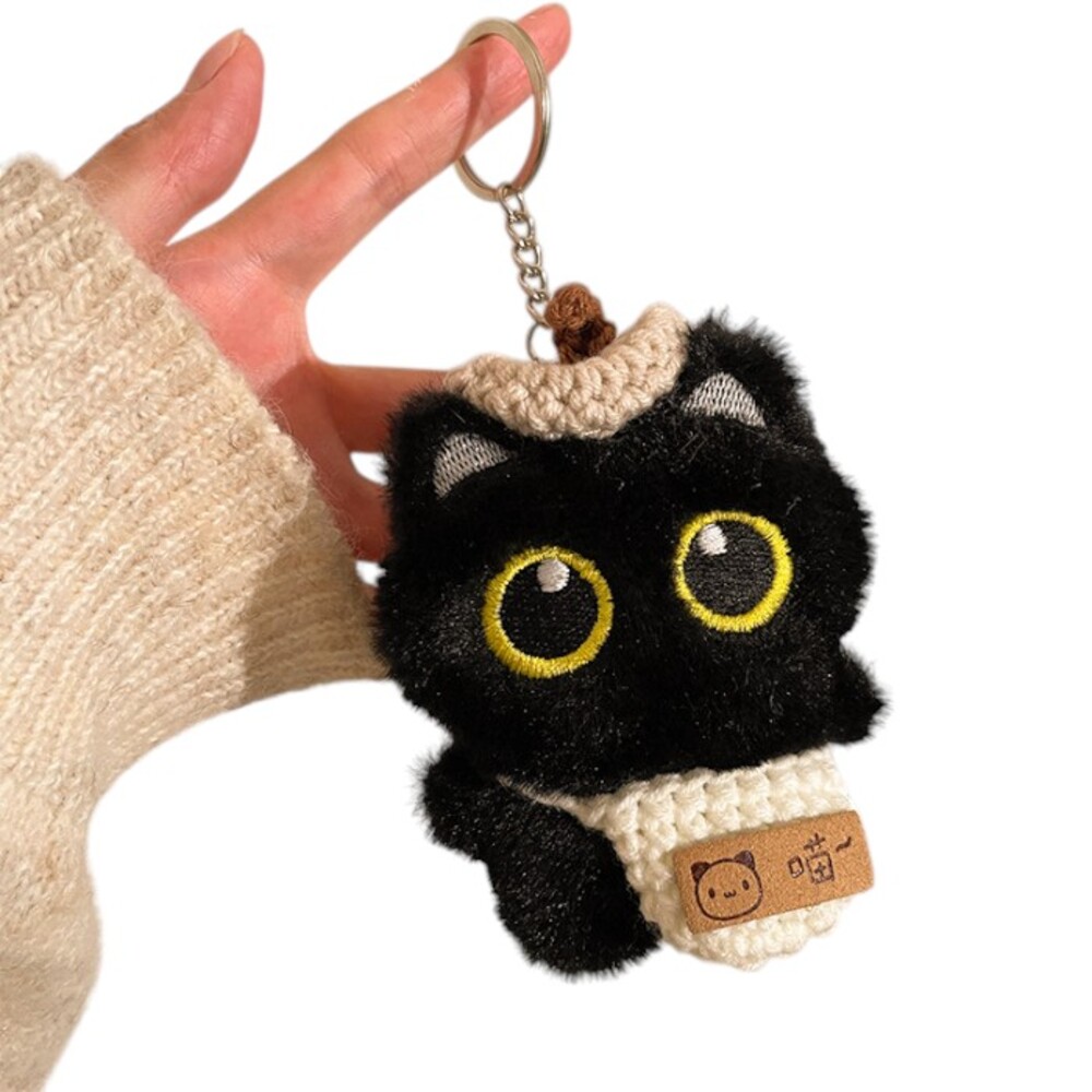 バッグチャーム ぬいぐるみ 猫 通販 黒猫 ねこ ネコ グッズ 猫キーホルダー ぬいぐるみキーホルダー アニマルキーホルダー バッグチャーム | BACKYARD FAMILY | 04