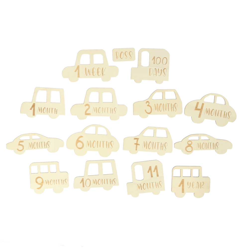ベビー フォト グッズ 月齢 車 通販 ベビーマンスリーカード 月齢カード 月齢フォト 木製バナー レターバナー ニューボーンフォト 赤ちゃん 行事 ベビー |  | 01