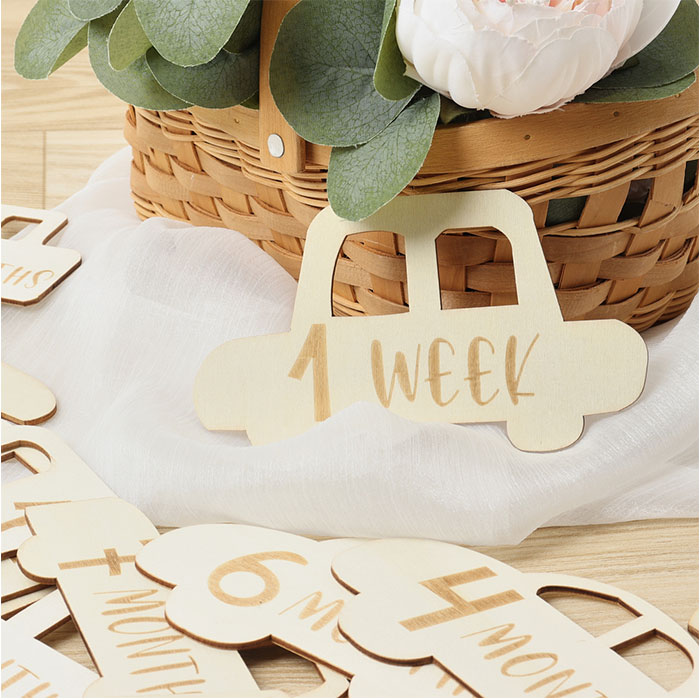 ベビー フォト グッズ 月齢 車 通販 ベビーマンスリーカード 月齢カード 月齢フォト 木製バナー レターバナー ニューボーンフォト 赤ちゃん 行事 ベビー |  | 06