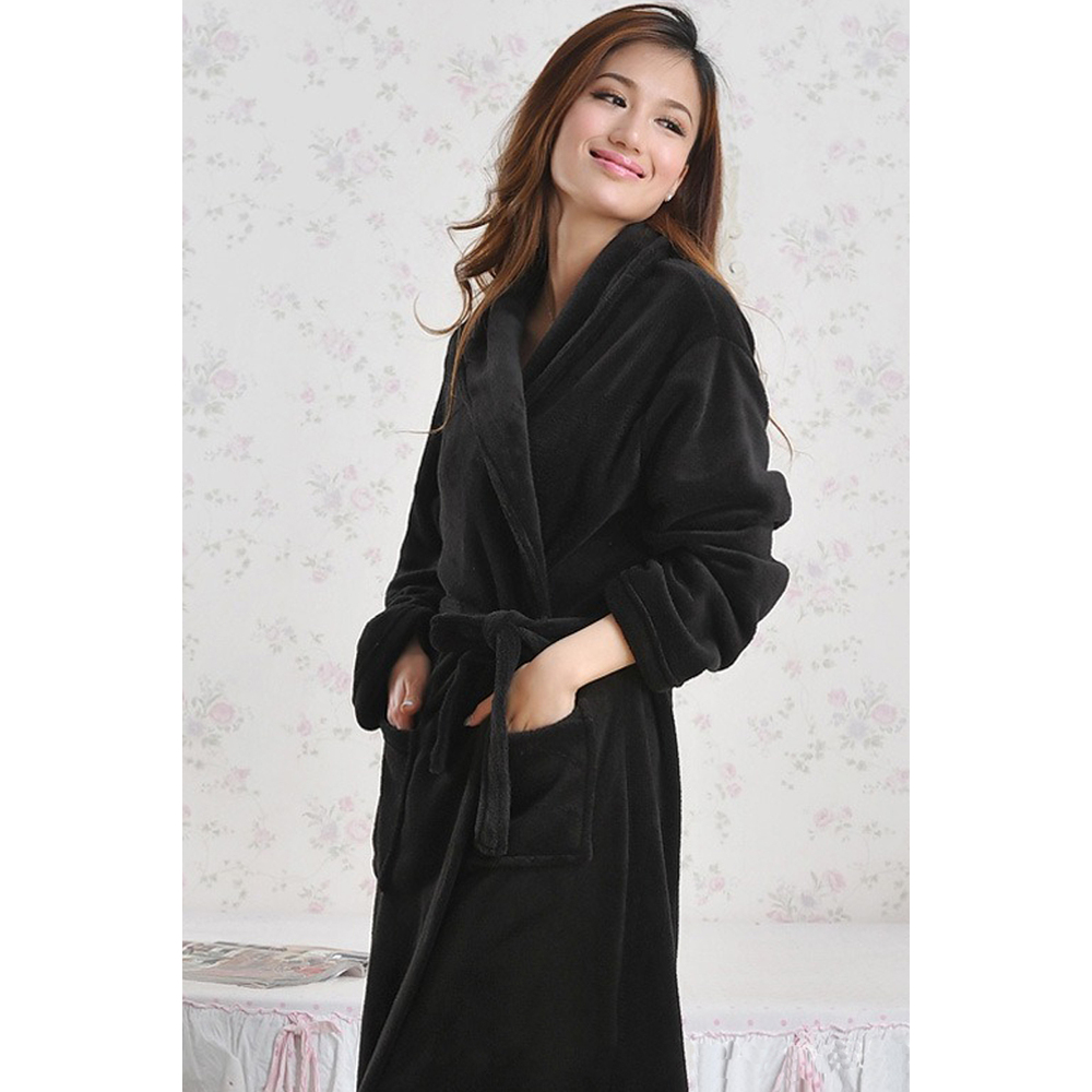 バスローブ 通販バスローブ レディース ママ ガウン タオルローブ メンズ ユニセックス 男女兼用 パイル タオル マイクロファイバー フランネル生地 バスローブ | ブランド登録なし | 04