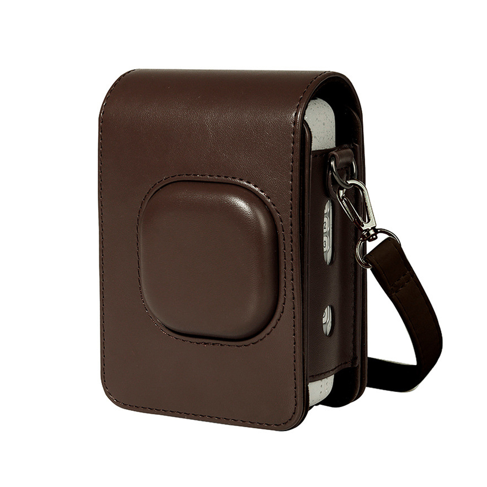 かわいい チェキ ケース instax mini LiPlay 専用ケース カメラケース 88×136cm レザー調 ストラップ付属 携帯 シンプル カバー 全面保護 収納ポーチ  かわいい |  | 05