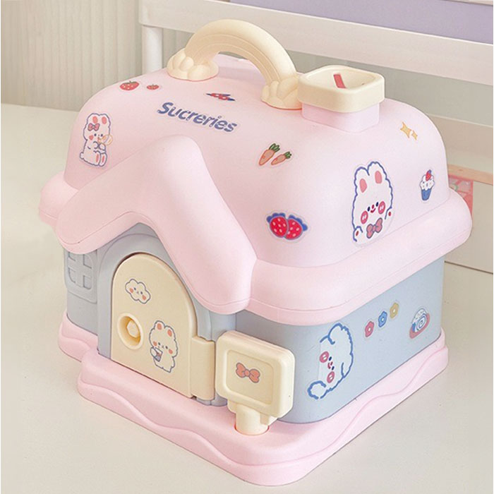 レトロ♡こんにちは赤ちゃん貯金箱 貯金箱 子供 女の子 かわいい 通販 子供用貯金箱 子ども用貯金箱