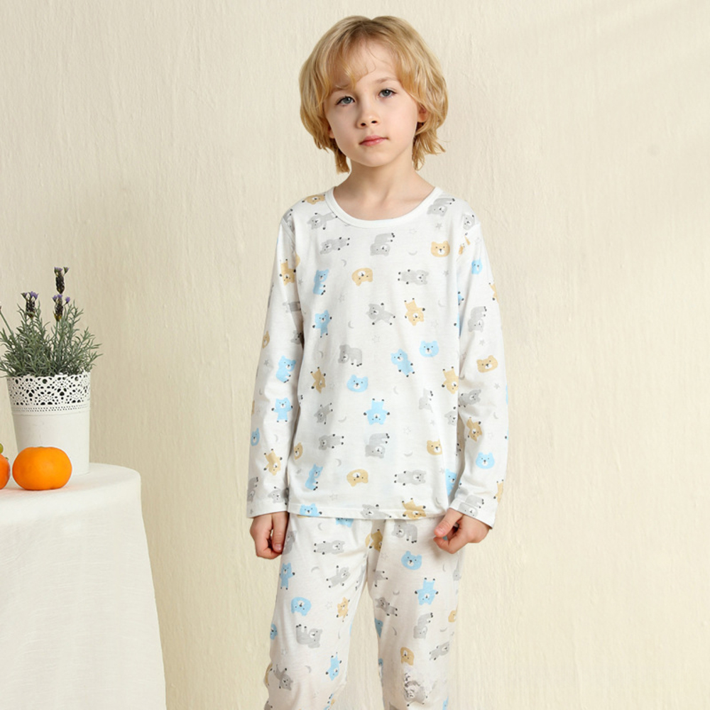 キッズ パジャマ ルームウエア 通販 子供 こども 上下セット セットアップ 子ども 男の子 女の子 ズボン パンツ 長ズボン かわいい 可愛い 部屋着 長袖 キッズ | BACKYARD FAMILY | 04