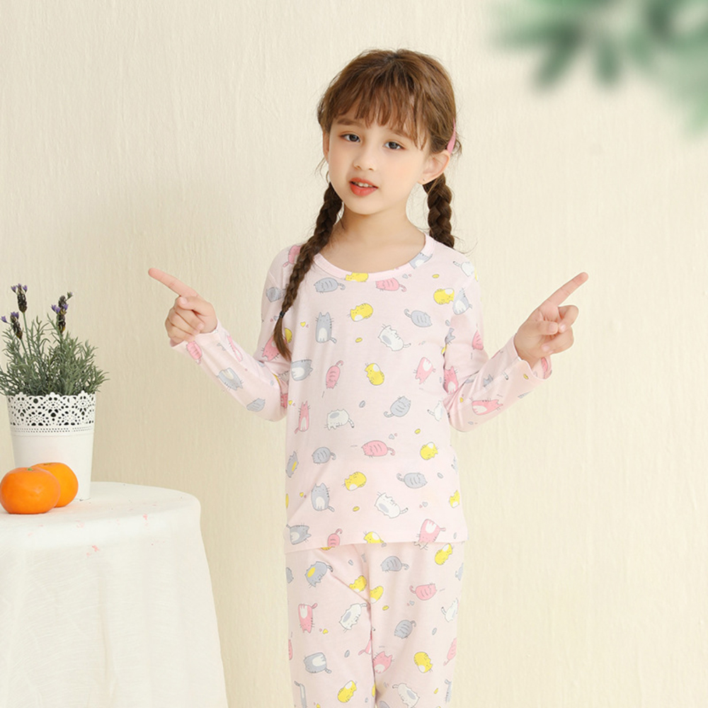 キッズ パジャマ ルームウエア 通販 子供 こども 上下セット セットアップ 子ども 男の子 女の子 ズボン パンツ 長ズボン かわいい 可愛い 部屋着 長袖 キッズ | BACKYARD FAMILY | 10