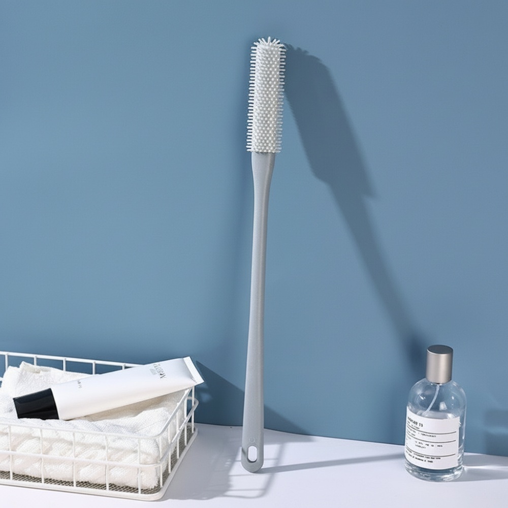 フットブラシ 足指洗うブラシ 通販 足指 洗う ブラシ フットケア 足ブラシ 汚れ除去 足裏 長い柄 お風呂 柄付き 足洗いブラシ 足用ブラシ フットブラシ |  | 01