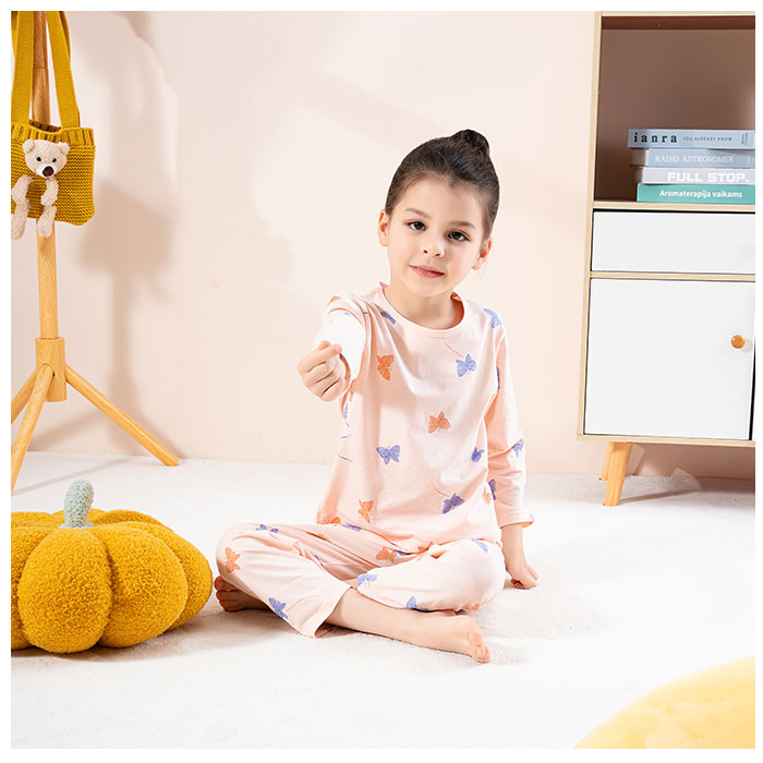 子供 通販子供 パジャマ 上下セット 長袖 上下 セット ルームウェア 部屋着 長袖パジャマ キッズ ジュニア 子供服 コットン 綿 子供 男の子 女の子 子ども 子供 | ブランド登録なし | 02