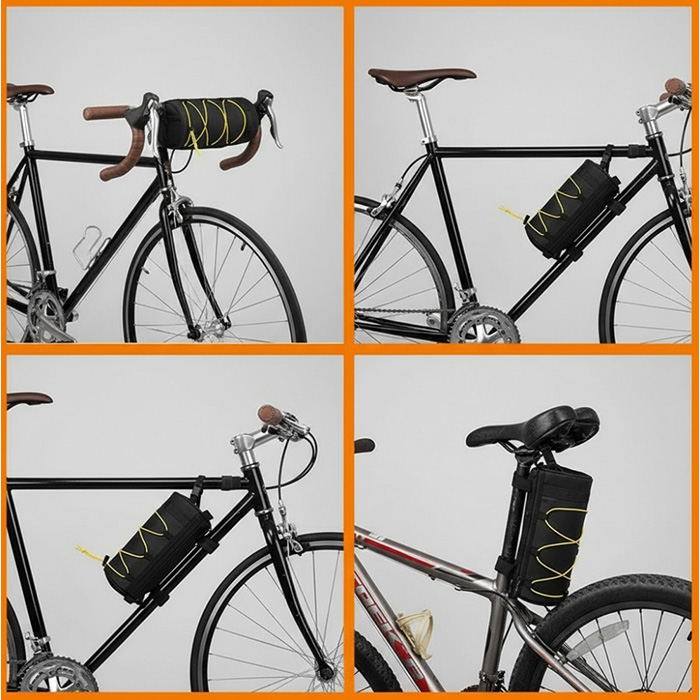 自転車 ハンドルバッグ 通販 フロントバッグ サイクルバッグ 自転車バッグ サイクリングバッグ 取り外し ショルダーバッグ 撥水 ロードバイク 自転車 |  | 15