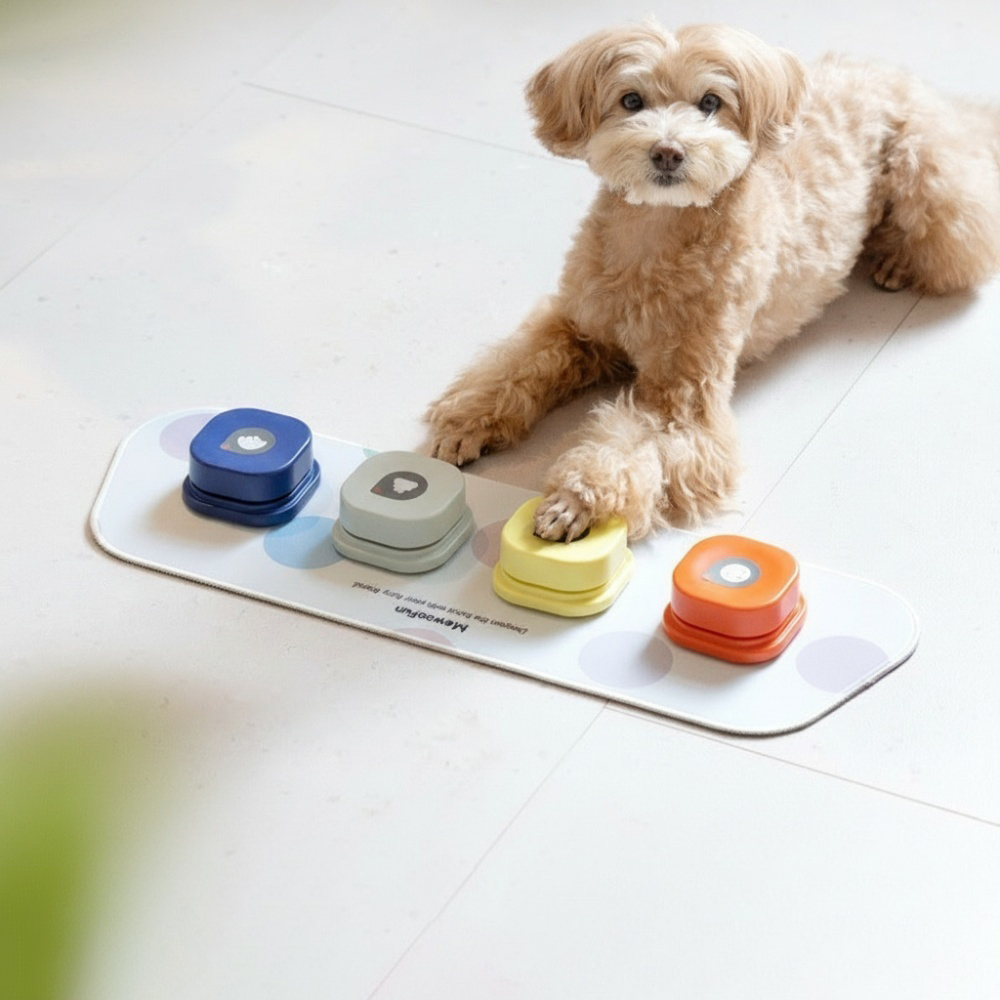 会話ボタン 犬 通販 録音ボタン おしゃべりボタン ペット 知育玩具 話すボタン 音声ボタン トレーニングブザー コミュニケーションボタン 会話ボタン |  | 01