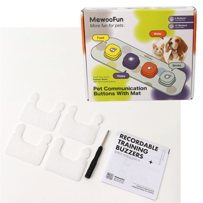 会話ボタン 犬 通販 録音ボタン おしゃべりボタン ペット 知育玩具 話すボタン 音声ボタン トレーニングブザー コミュニケーションボタン 会話ボタン |  | 12