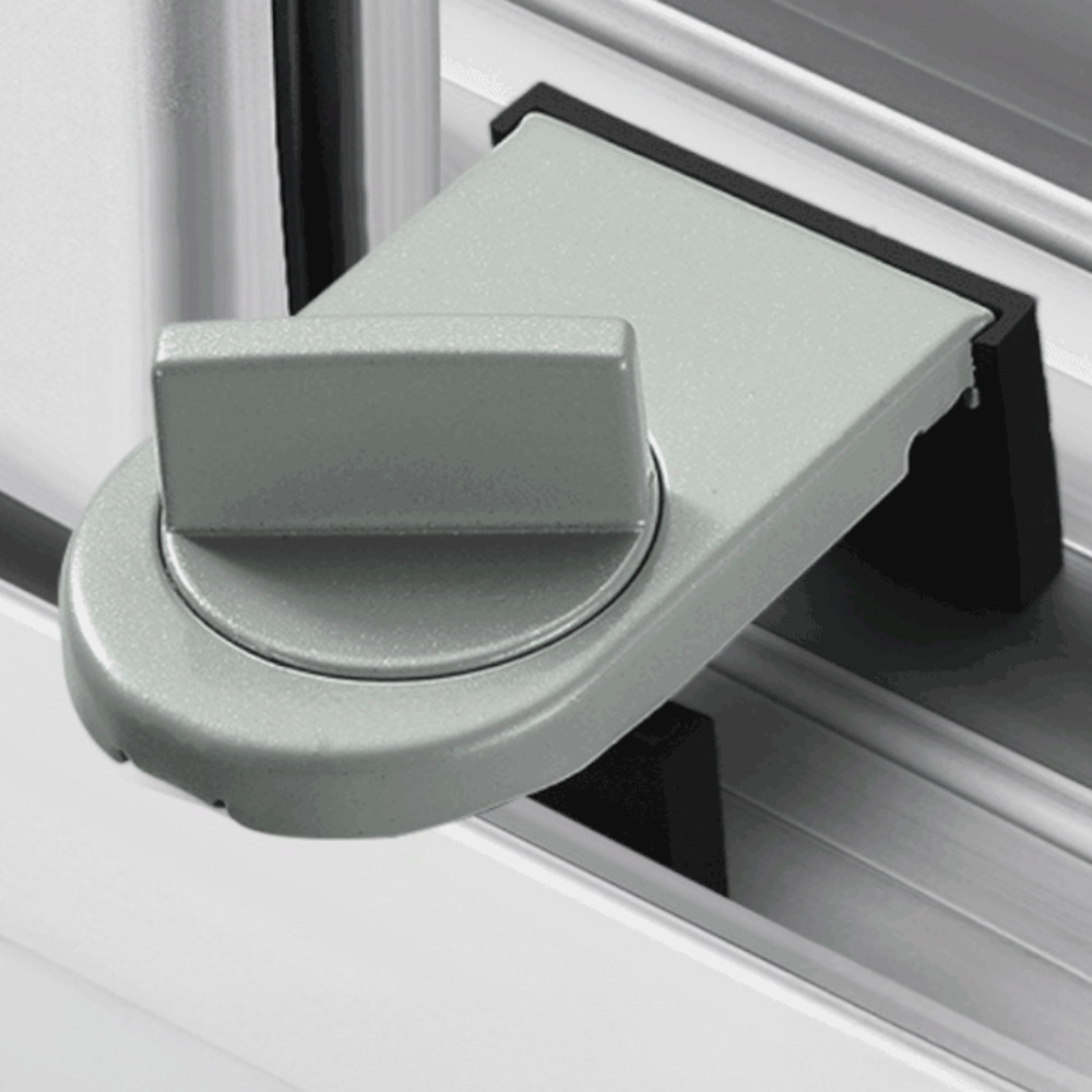 窓 防犯 ストッパー 通販 補助錠 補助鍵 窓ストッパー 窓用補助錠 窓ロック 上枠 下枠兼用 サッシロック 窓補助錠 補助ロック 引き戸 セキュリティ |  | 03