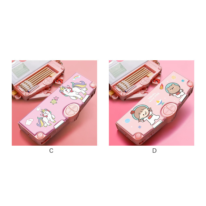 筆箱 おしゃれ 小学生 通販 ペンケース 筆入れ ふでいれ 箱型 ペン入れ 多機能 女の子 女子 男の子 男子 小学校 こども 子供 子ども ステーショナリー 筆箱 | BACKYARD FAMILY | 24