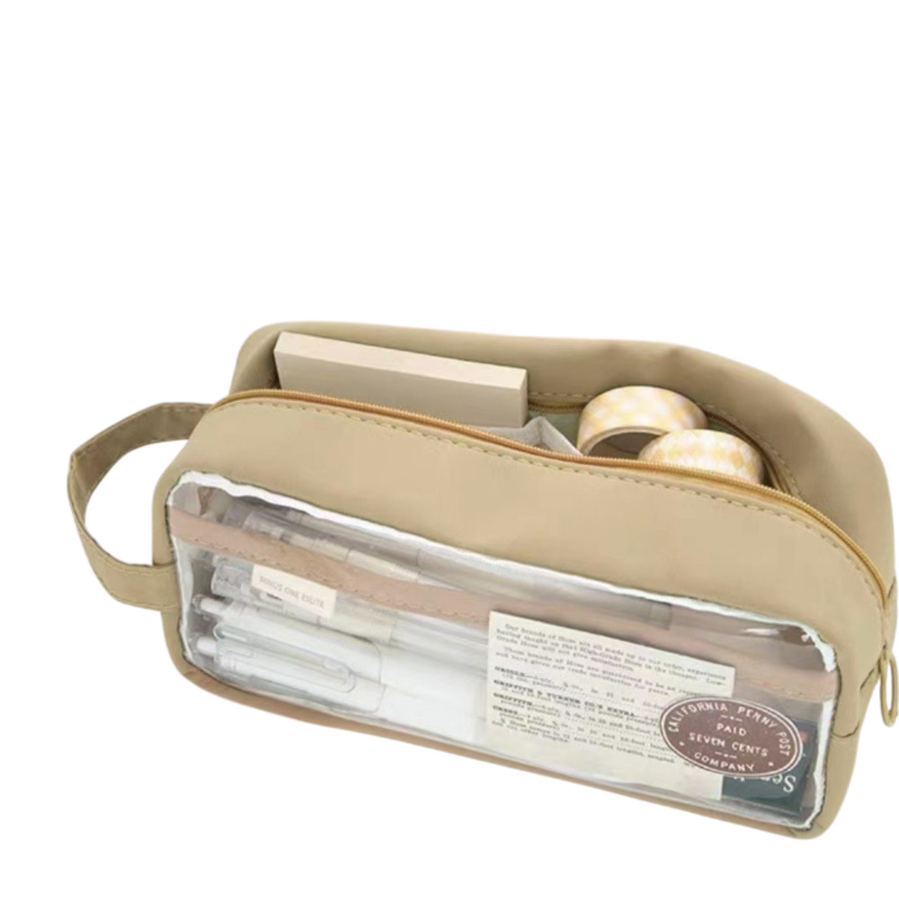 ペンポーチ 透明 通販 ペンケース 筆箱 ふでばこ クリアペンケース 痛ペンケース クリア 大容量 筆入れ 推し活 コスメポーチ 中学生 高校生 小学生 ペンポーチ |  | 03