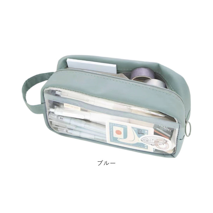 ペンポーチ 透明 通販 ペンケース 筆箱 ふでばこ クリアペンケース 痛ペンケース クリア 大容量 筆入れ 推し活 コスメポーチ 中学生 高校生 小学生 ペンポーチ |  | 15