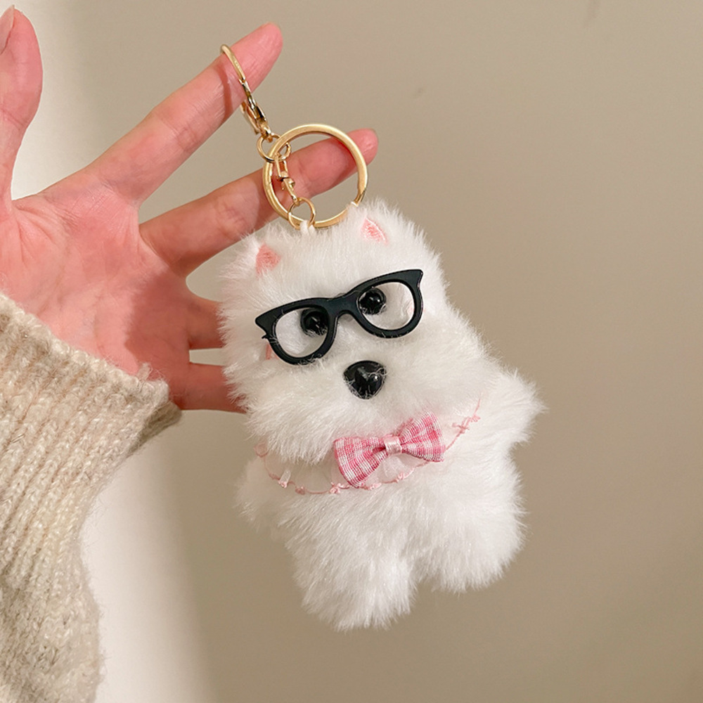 バッグチャーム ぬいぐるみ 犬 通販 ウェスティ グッズ ウエストハイランドホワイトテリア ぬいぐるみキーホルダー アニマルキーホルダー | BACKYARD FAMILY | 03