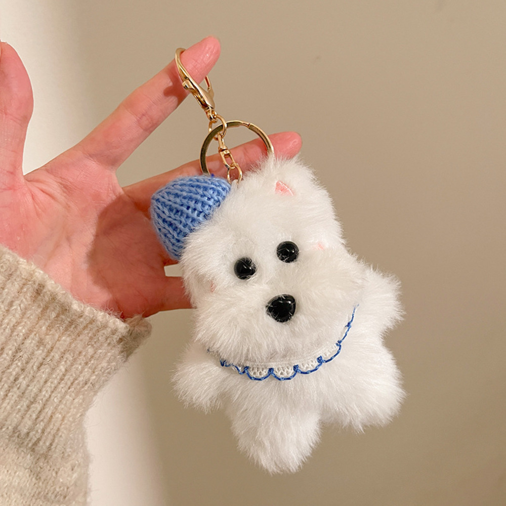 バッグチャーム ぬいぐるみ 犬 通販 ウェスティ グッズ ウエストハイランドホワイトテリア ぬいぐるみキーホルダー アニマルキーホルダー | BACKYARD FAMILY | 04