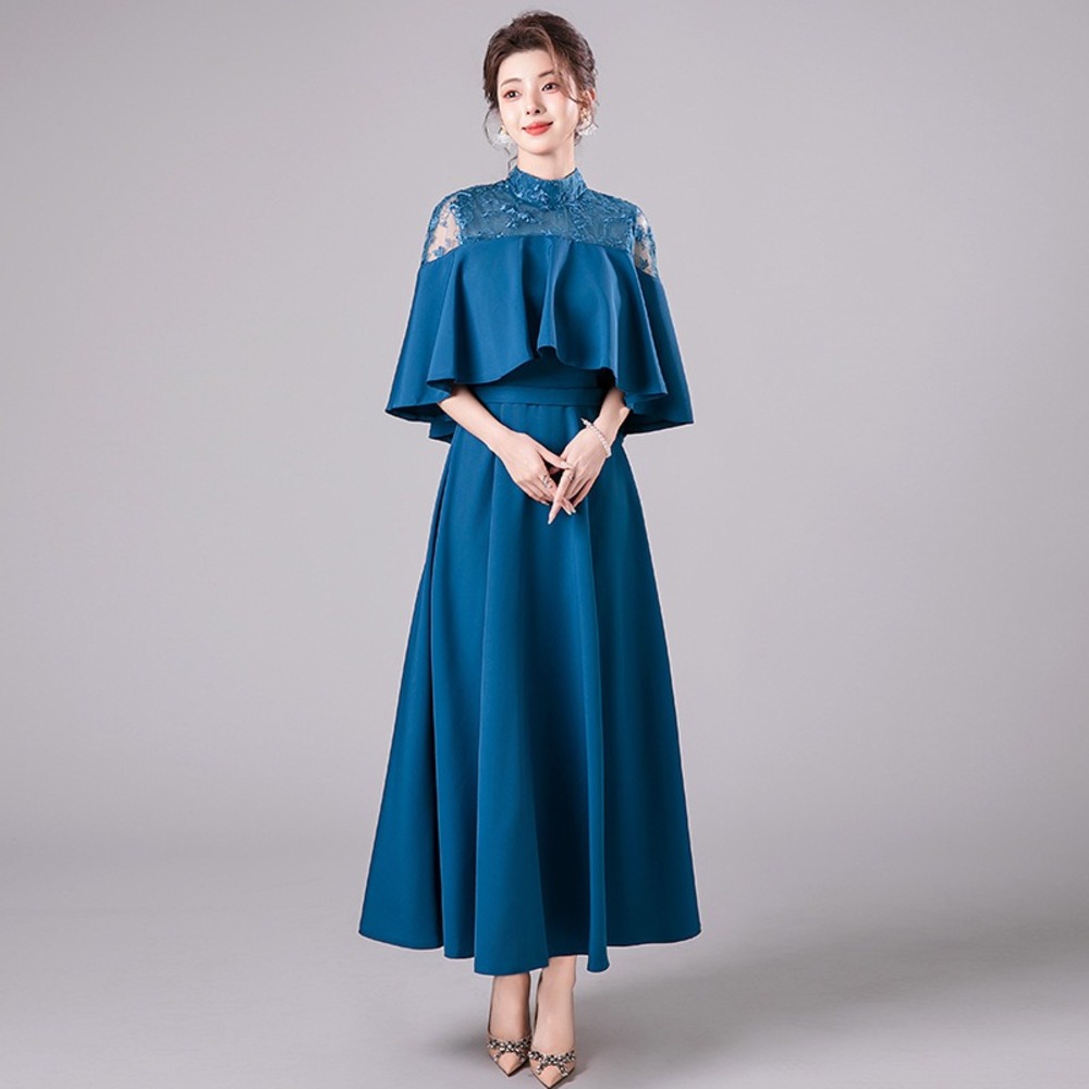 パーティ ドレスワンピース 通販 ロングワンピース フォーマルワンピース ワンピース パーティーワンピース フリル半そで セレモニーワンピース | BACKYARD FAMILY | 05