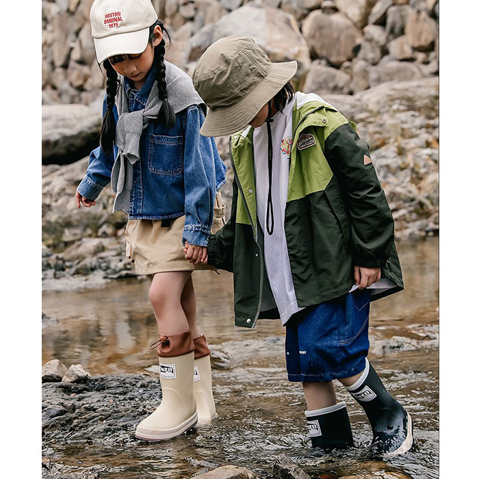 レインブーツ キッズ 通販 ショートブーツ 長靴 レイン ブーツ レインシューズ 雨具 子ども靴 子供靴 軽量 軽い 滑りにくい 防滑 歩きやすい 防水 レインブーツ | BACKYARD FAMILY | 06