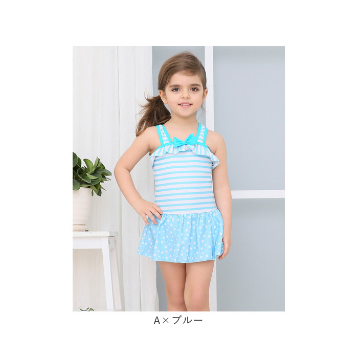 キッズ 水着 女の子 ワンピース 通販 スイムウェア キッズ水着 オールインワン みずぎ 子供水着 キャミソール ノースリーブ フリル?リボン こども 子供 キッズ |  | 19