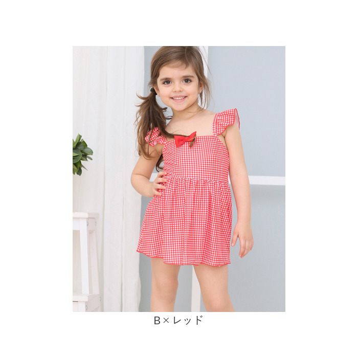 キッズ 水着 女の子 ワンピース 通販 スイムウェア キッズ水着 オールインワン みずぎ 子供水着 キャミソール ノースリーブ フリル?リボン こども 子供 キッズ |  | 21