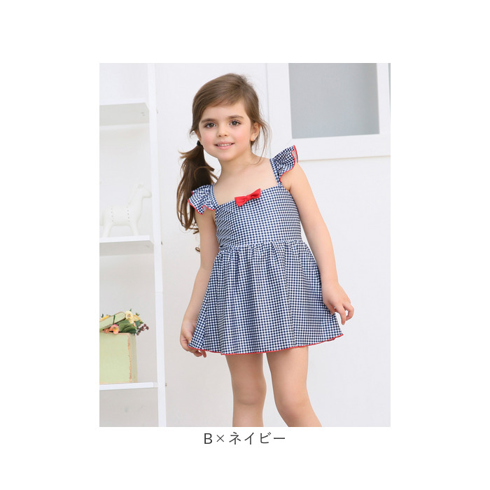 キッズ 水着 女の子 ワンピース 通販 スイムウェア キッズ水着 オールインワン みずぎ 子供水着 キャミソール ノースリーブ フリル?リボン こども 子供 キッズ |  | 22