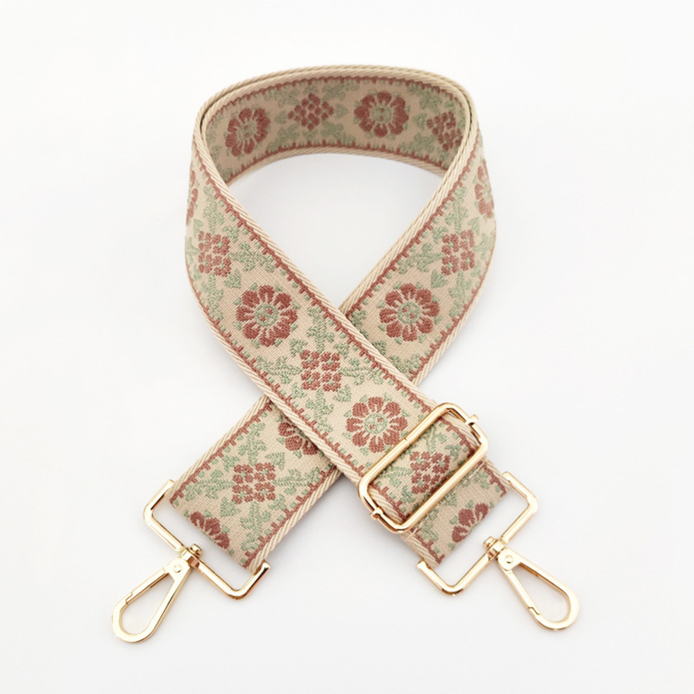 ショルダーストラップ バッグ 刺繍 通販 幅広 太め ショルダーベルト バッグ用 バック バック用 ショルダーストラップのみ エスニック ショルダーストラップ | BACKYARD FAMILY | 01