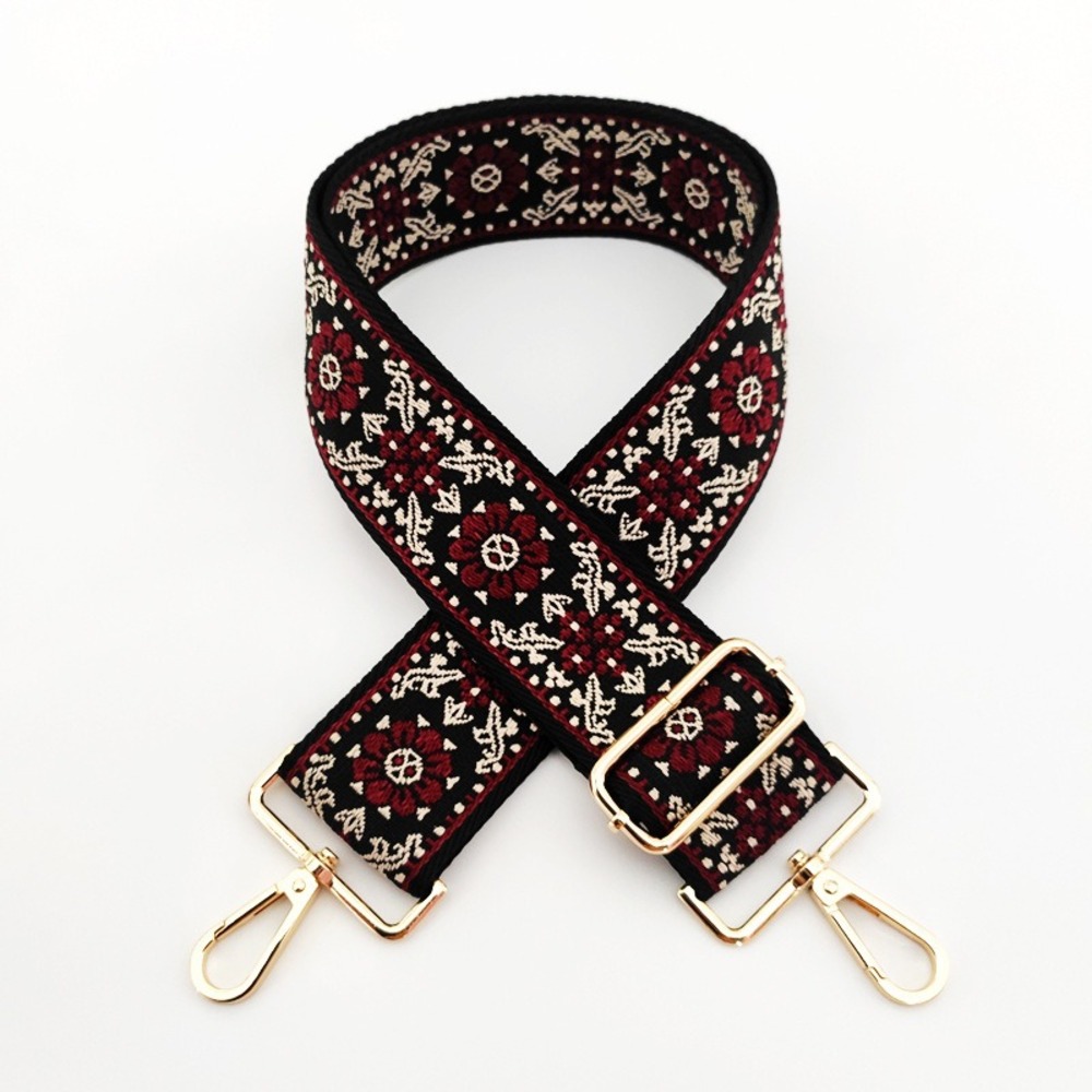 ショルダーストラップ バッグ 刺繍 通販 幅広 太め ショルダーベルト バッグ用 バック バック用 ショルダーストラップのみ エスニック ショルダーストラップ | BACKYARD FAMILY | 16