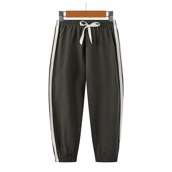 ロングパンツ キッズ 薄手 通販 パンツ 部屋着 ズボン 長ズボン ロング 子供用 子ども用 裾絞り ウエストゴム 2本ライン 着回し 男の子 女の子 ロングパンツ |  | 14