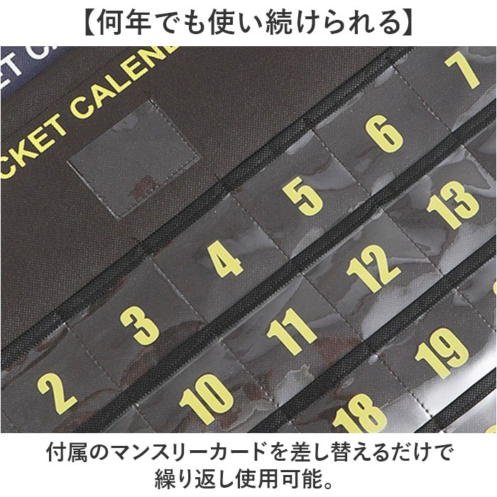 ウォールポケット 薬 通販 お薬カレンダー 1ヶ月 壁掛け カレンダーポケット 投薬カレンダー おくすりカレンダー 薬ポケット 薬入れ ウォールポケット | BACKYARD FAMILY | 07
