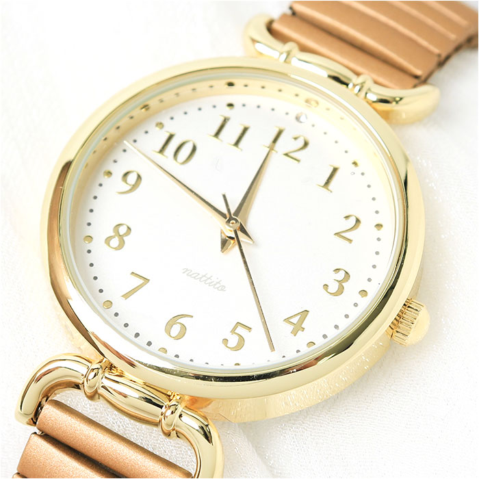 腕時計 レディース ジャバラ 通販 ミランダ フィールドワーク YM071 時計 リストウォッチ 日本製ムーブメント ジャバラバンド ステンレス 金属ベルト 腕時計 |  | 13