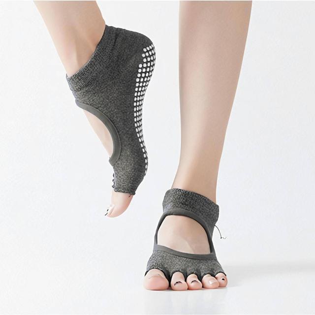 ヨガ 靴下 通販 ヨガソックス レディース メンズ ヨガウェア おしゃれ フィットネス ジム トレーニング ストレッチ 滑り止め 5本指 フリーサイズ ヨガ |  | 03