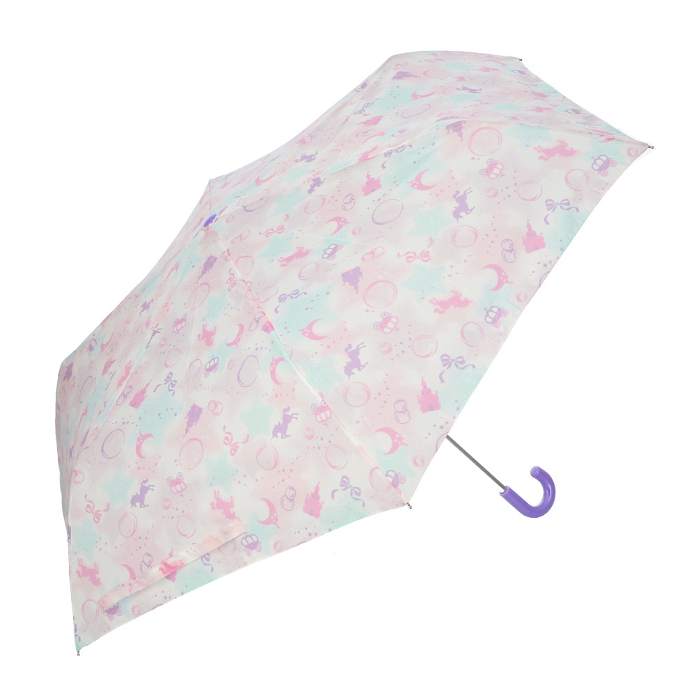 折りたたみ傘 子供用 女の子 通販 55 センチ cm 折り畳み傘 おしゃれ かわいい コンパクト こども 子ども 手開き 小学生 3段式 軽量 ガールズ 折りたたみ傘 | ブランド登録なし | 02