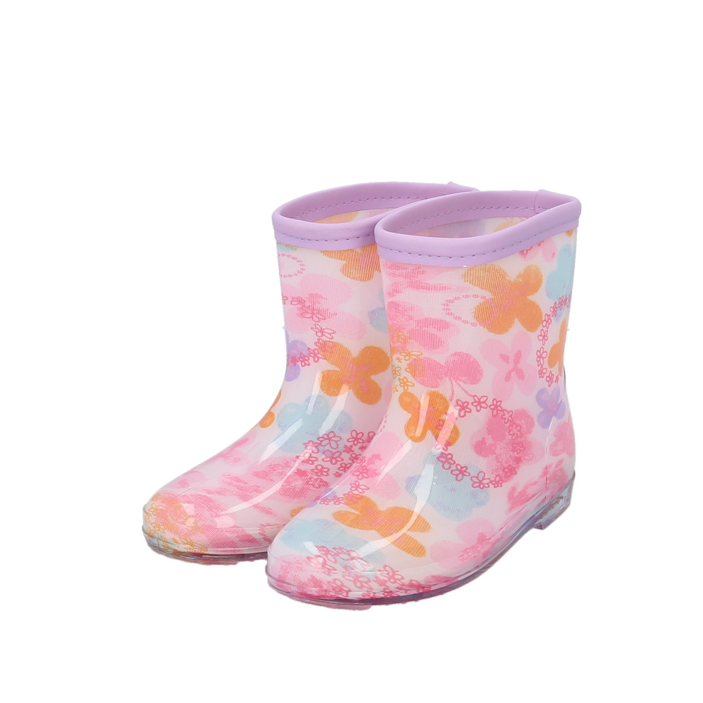 レインブーツ キッズ 女の子 通販 長靴 レインシューズ おしゃれ かわいい 子供用 こども 子ども 雨靴 長ぐつ ながぐつ 低学年 園児 女児 ガールズ レインブーツ | ブランド登録なし | 02