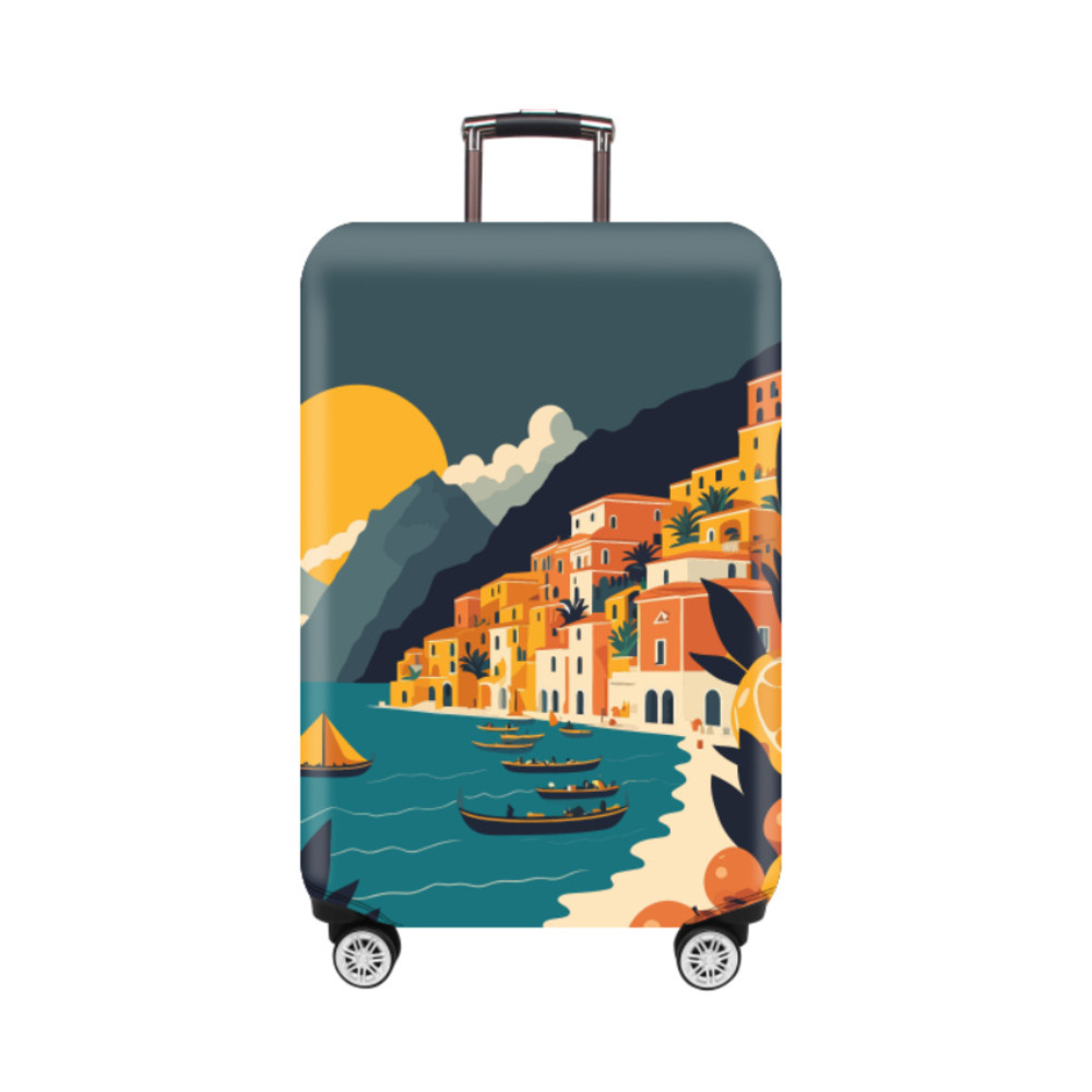 スーツケースカバー アニマル 通販 おしゃれ キャリーバッグカバー ラゲッジカバー 伸縮 簡単装着 保護カバー かわいい 旅行 トラベル 撥水 汚れ防止 | BACKYARD FAMILY | 11