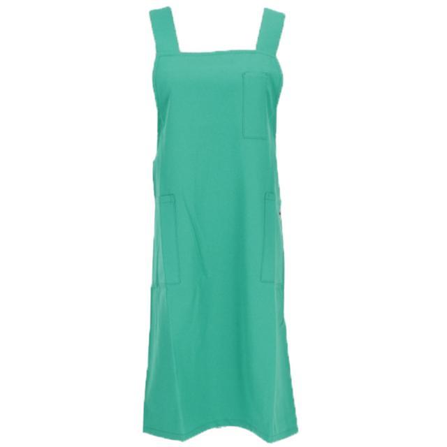 通販 エプロン H型 おしゃれ 保育士 ショート丈 ミドル丈 ミディアム丈 シンプル 無地 胸当てエプロン H型エプロン 家事 介護 制服 ユニフォーム |  | 01