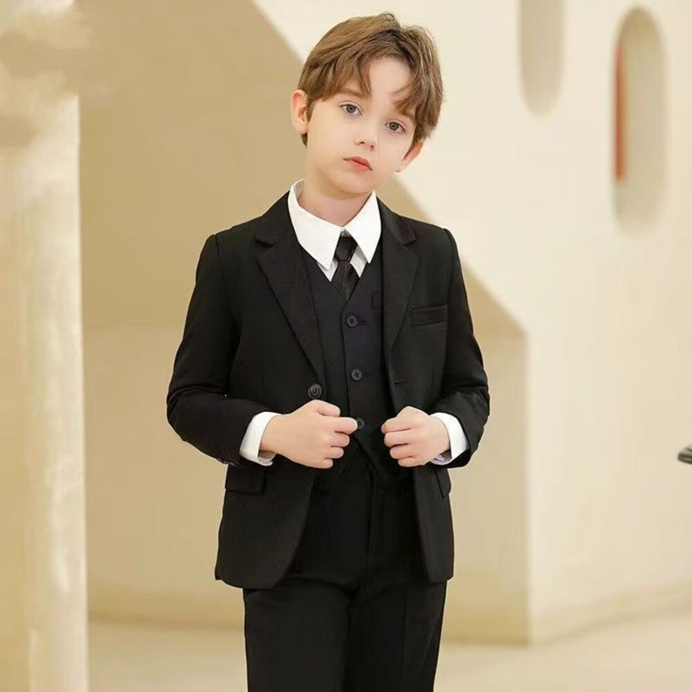 キッズ フォーマルスーツ 5点セット 通販 子供スーツ セットアップ 子どもスーツ キッズスーツ フォーマル 男子 男の子 おしゃれ 上品 上下セット キッズ | BACKYARD FAMILY | 01