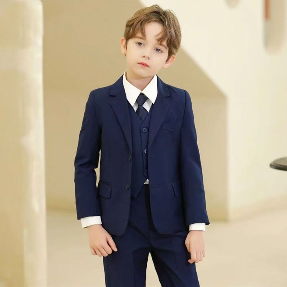 キッズ フォーマルスーツ 5点セット 通販 子供スーツ セットアップ 子どもスーツ キッズスーツ フォーマル 男子 男の子 おしゃれ 上品 上下セット キッズ | BACKYARD FAMILY | 02