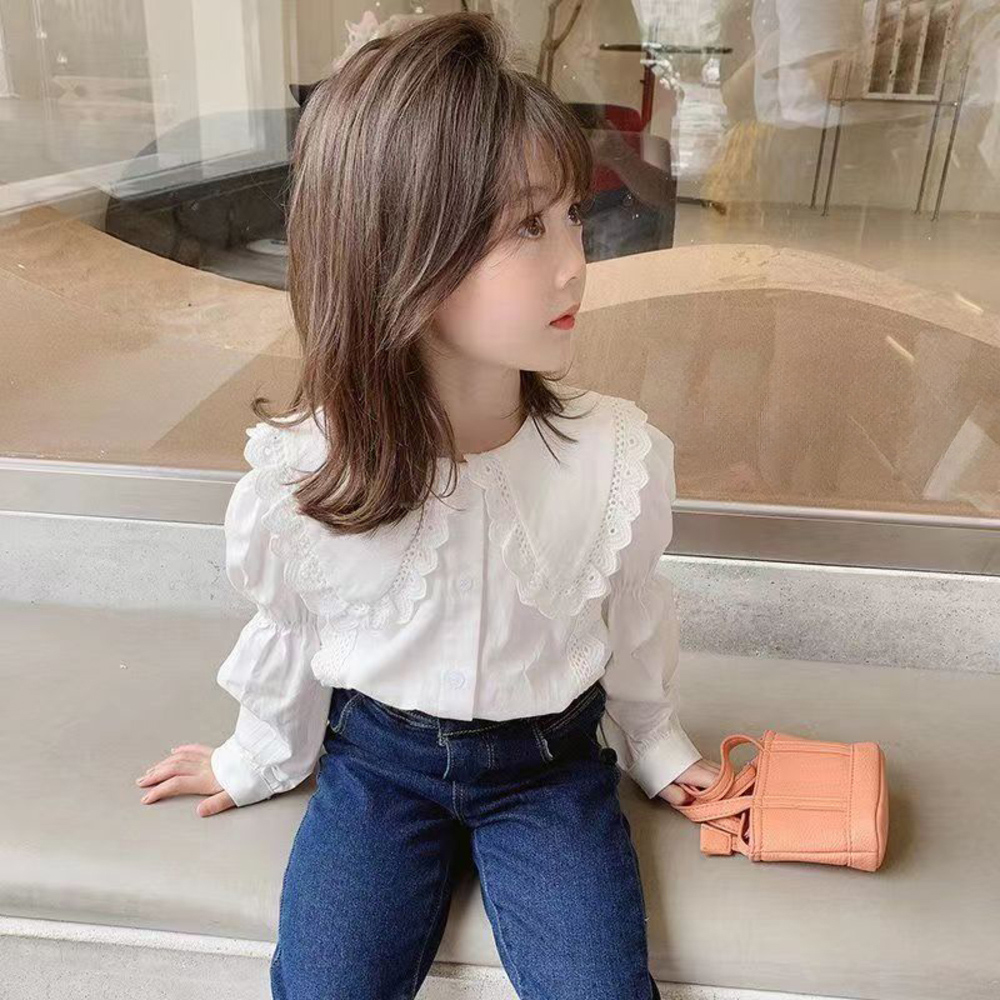 フリルブラウス 女の子 通販 シャツ ブラウス トップス