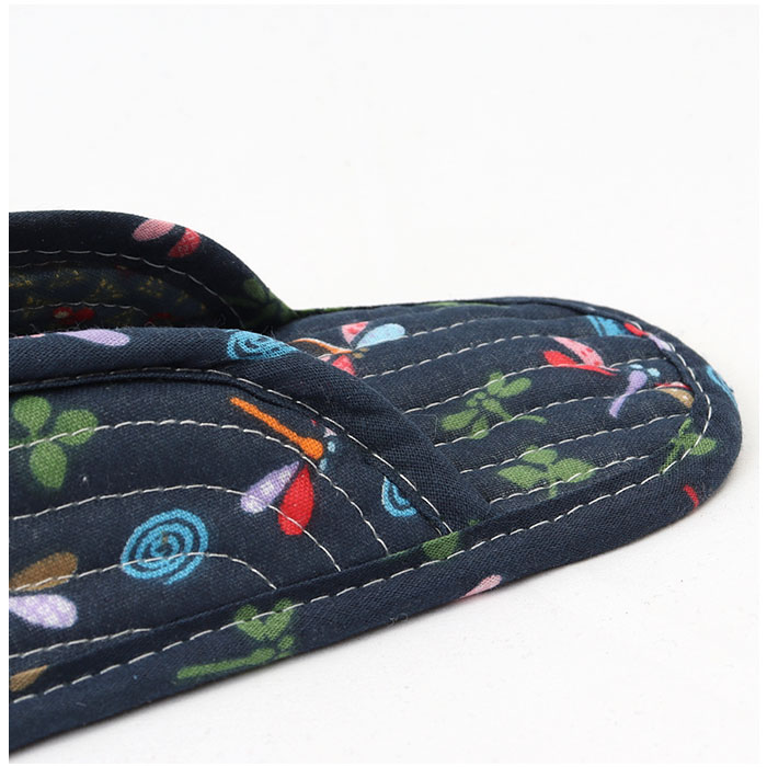 スリッパ 通販スリッパ 洗える ルームシューズ キルトスリッパ 室内履き サンダル キルト キルティング 軽い 薄い 総柄 綿 コットン ジム 温泉 スリッパ | ブランド登録なし | 07